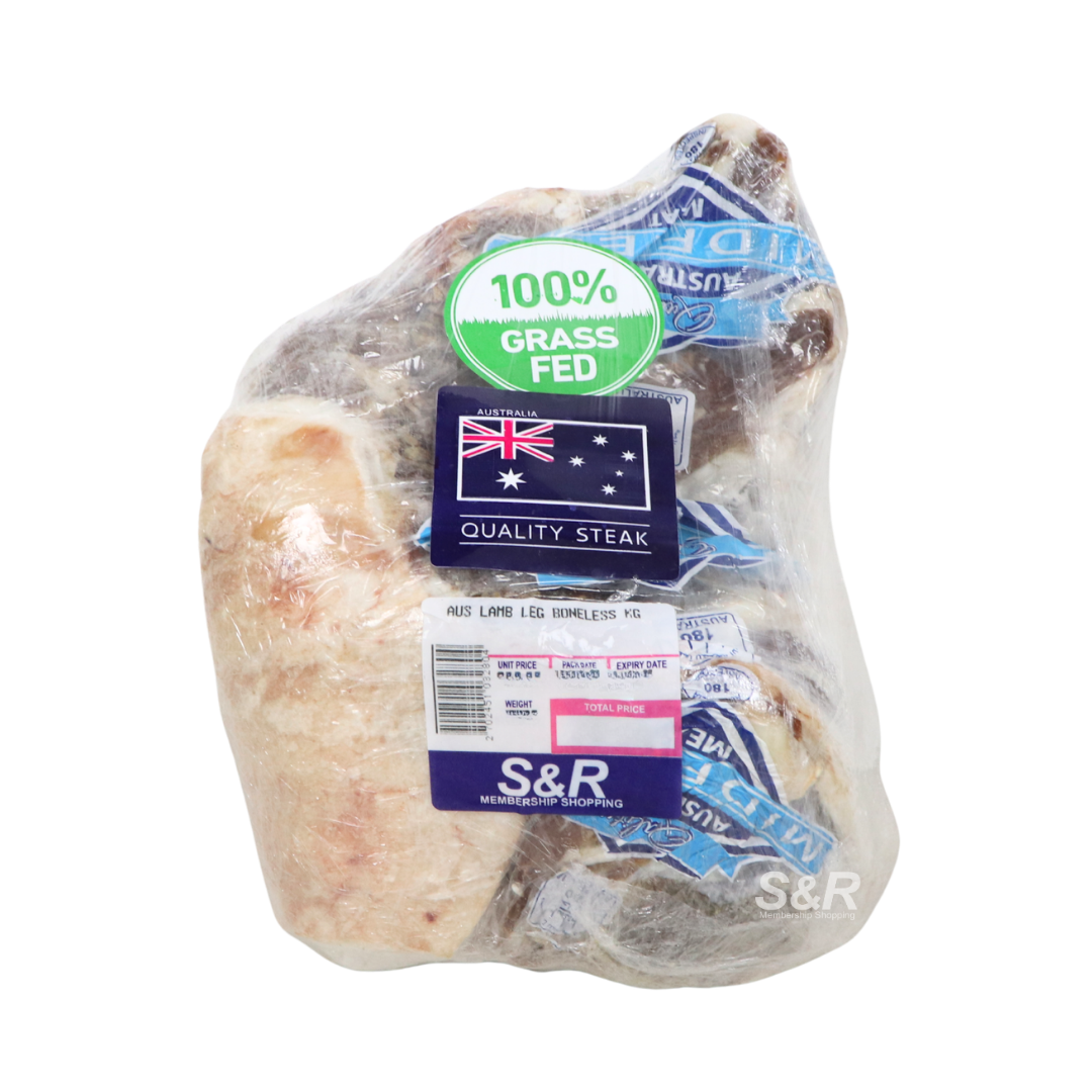 S&R Australian Boneless Lamb Leg approx 3.2kg